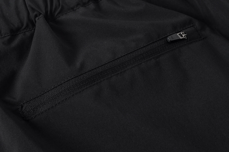 Layered Drawstring Technical Pants