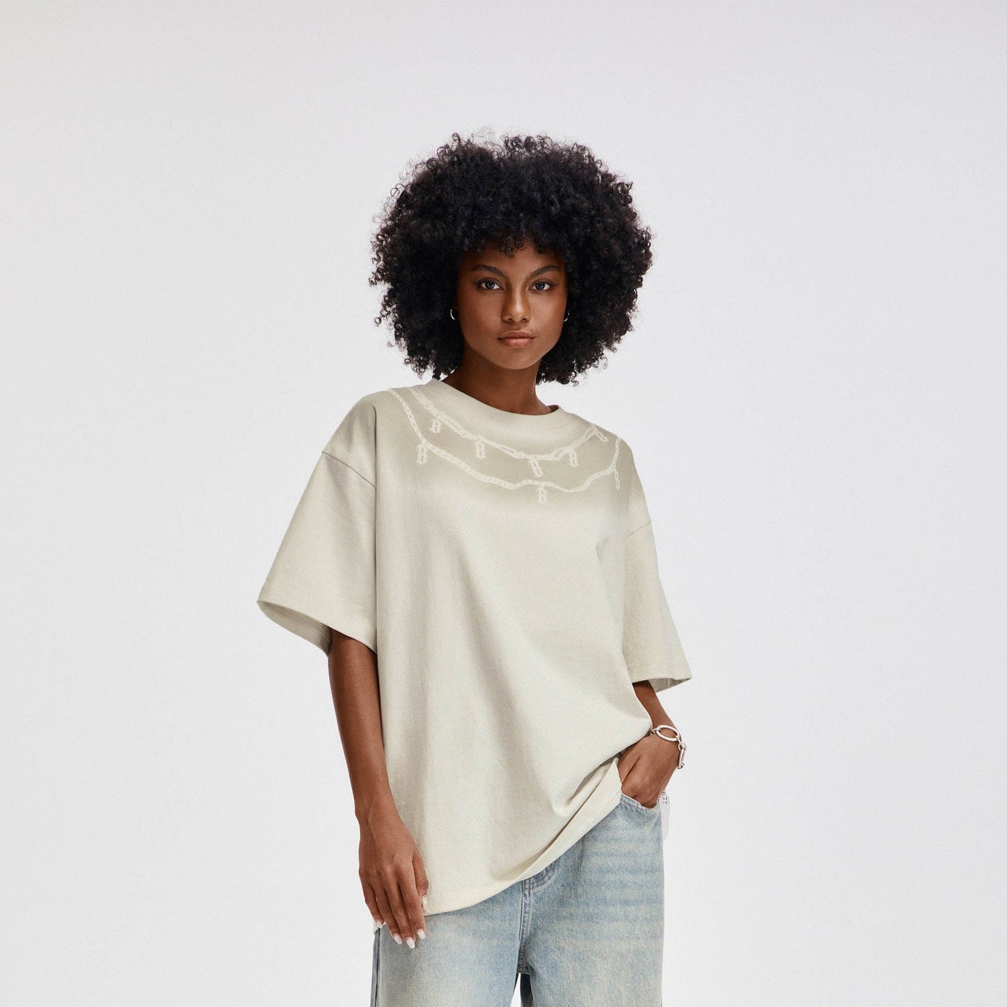 Sprayed Oversized T-shirt