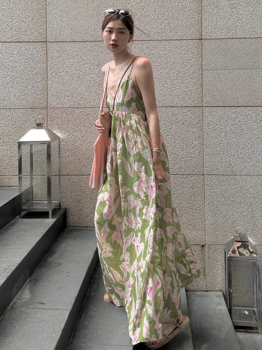 Backless Maxi Dress