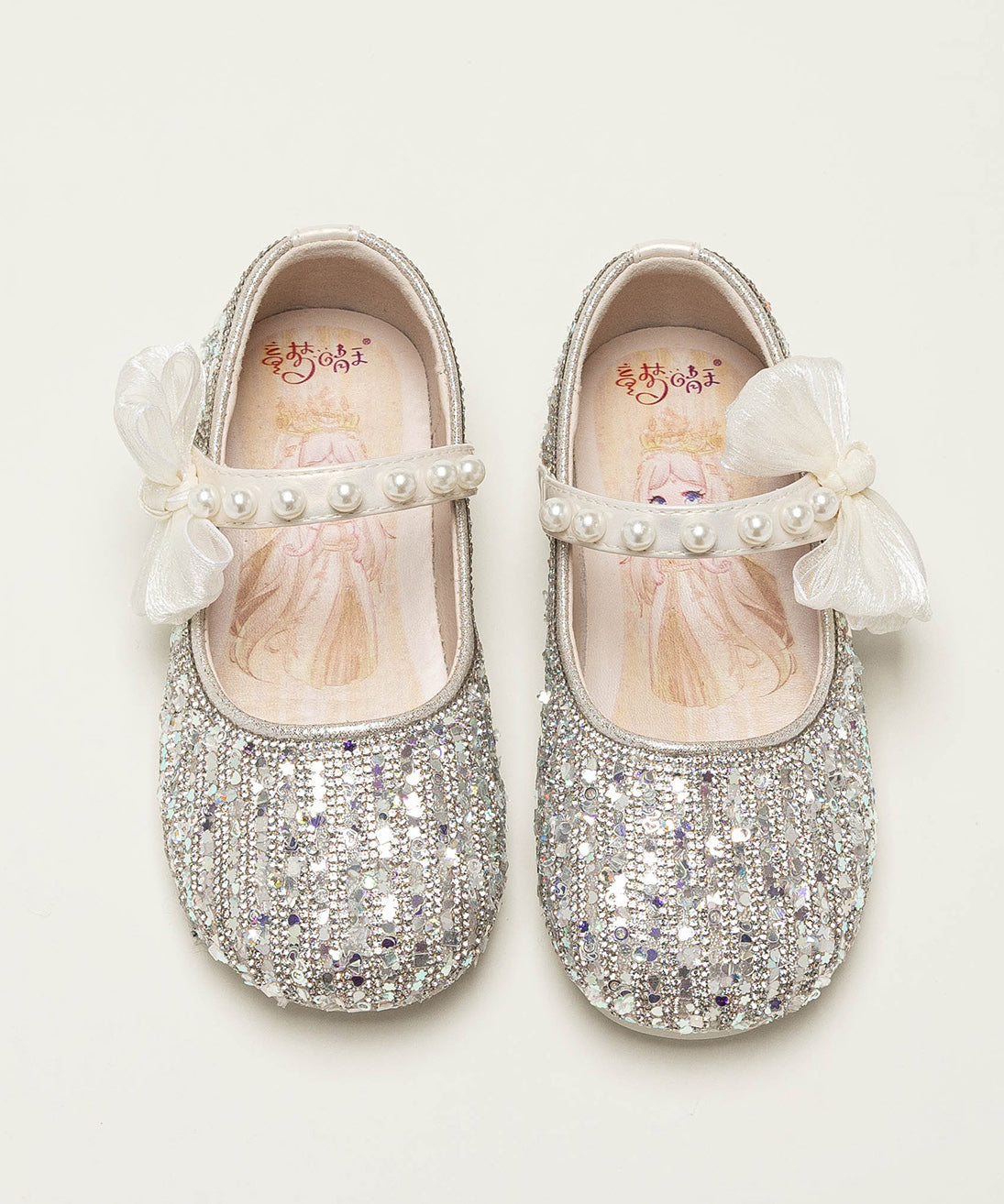 Shoes Beige Soft New Bottom Zircon Princess '