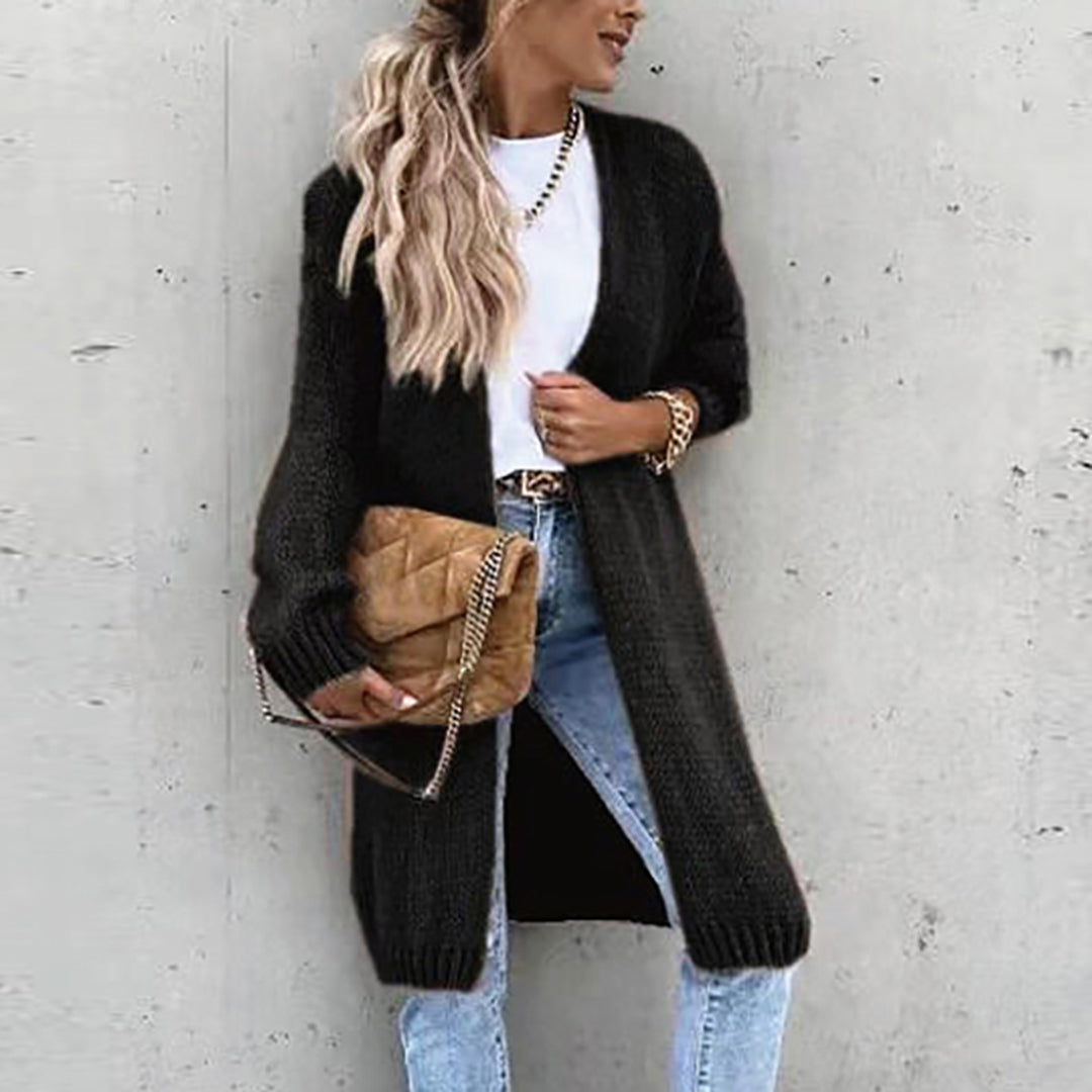 Lauren | ’s Relaxed Fit Long Open Front Cardigan