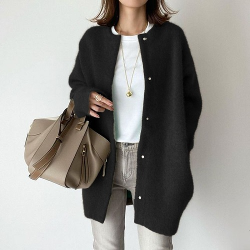Clara - Soft Longline Knit Sweater