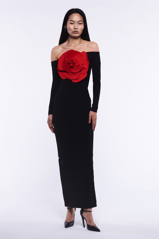 Blandine Off Shoulder Maxi Dress