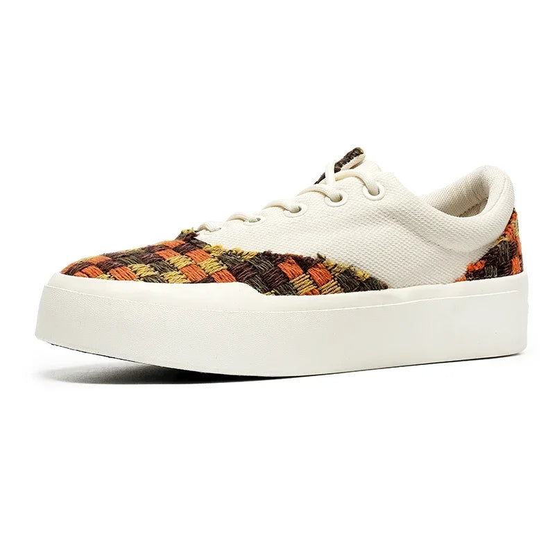 Breathable Lace Up Outdoor's Sneakers Zapatos Mujer Skateboarding Shoes for Summer Skate Shoes Comfortable
