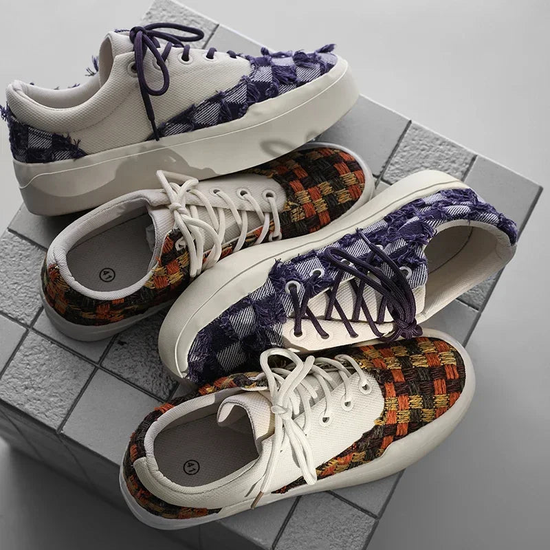 Breathable Lace Up Outdoor's Sneakers Zapatos Mujer Skateboarding Shoes for Summer Skate Shoes Comfortable