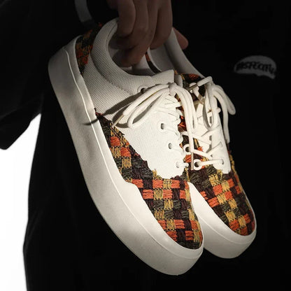 Breathable Lace Up Outdoor's Sneakers Zapatos Mujer Skateboarding Shoes for Summer Skate Shoes Comfortable