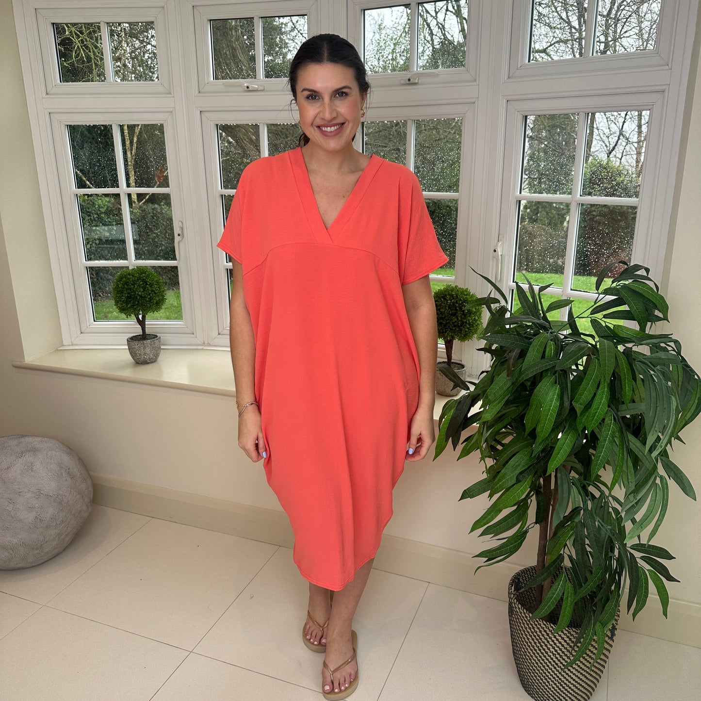 Tanya - V-neck Maxi Dress