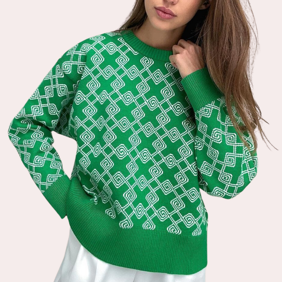 Gracefully Designed Sweater