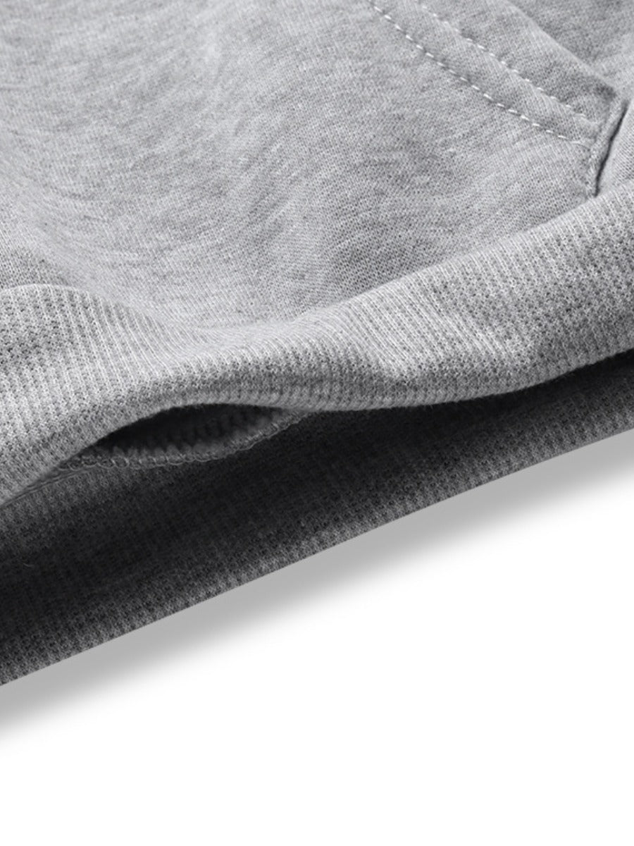 Dropped Shoulder Figure Letter Print Sweatshirt At901