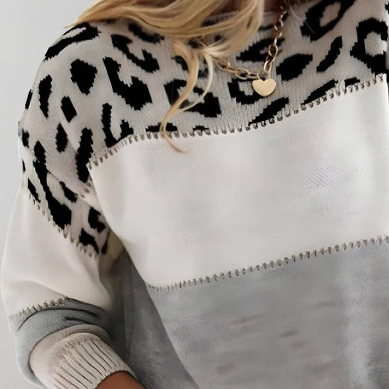 Elionysse – Leopard Print Sweater