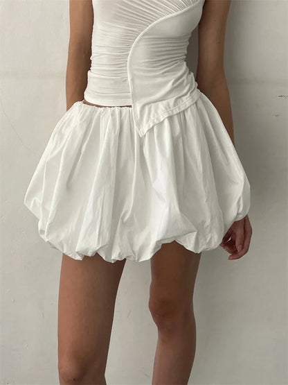 Elastic Waist Tutu Skirt