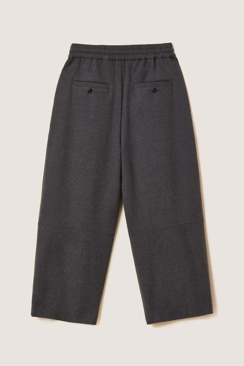 Drawstring Waist Wide-leg Pants