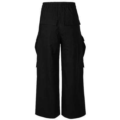 Noir Utility Drawstring Pants