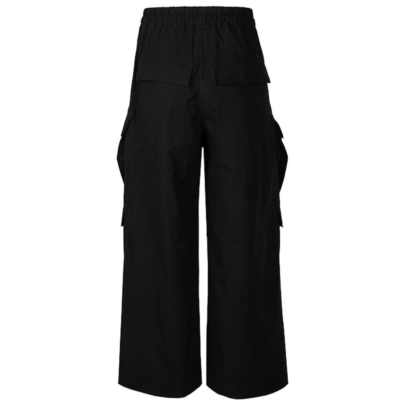 Noir Utility Drawstring Pants