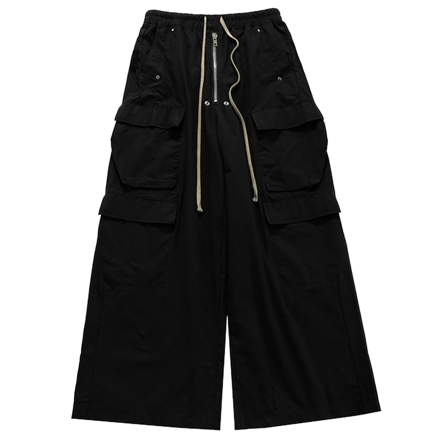 Noir Utility Drawstring Pants