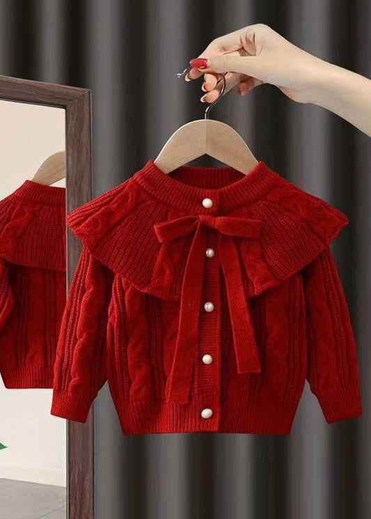 Mulberry Cloak Sleeves Cotton Knit Cable Knit Sweaters Winter Wl036