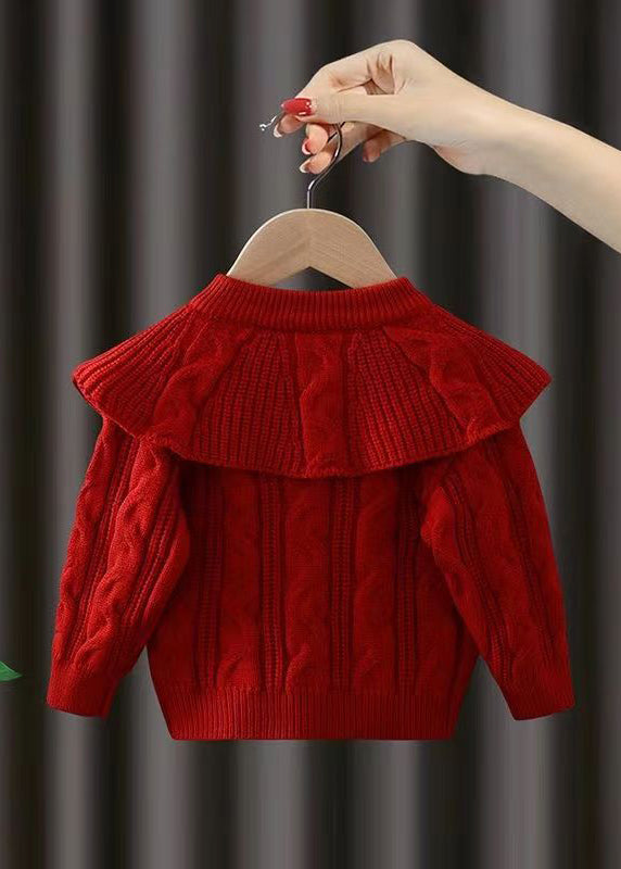 Mulberry Cloak Sleeves Cotton Knit Cable Knit Sweaters Winter Wl036