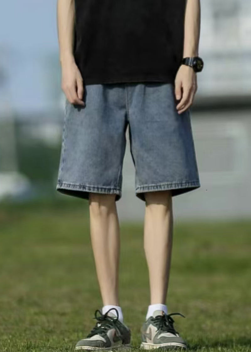 Classy Mud Yellow Pockets High Waist Denim Shorts Summer Yl012