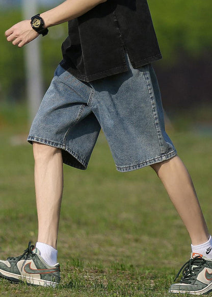 Classy Mud Yellow Pockets High Waist Denim Shorts Summer Yl012