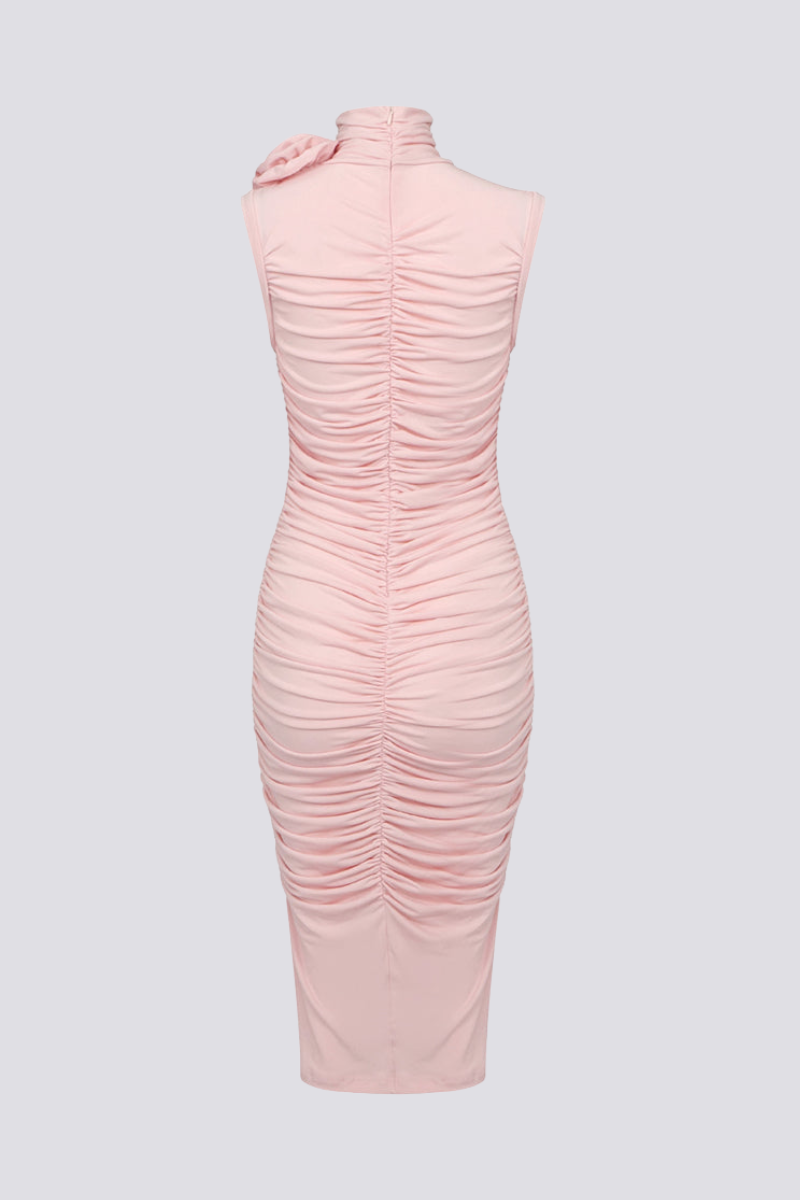 Cléophée Ruched Midi Dress
