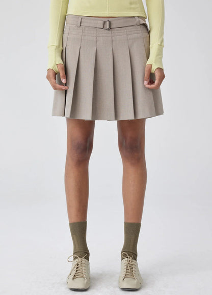 Belted Tennis Skirt