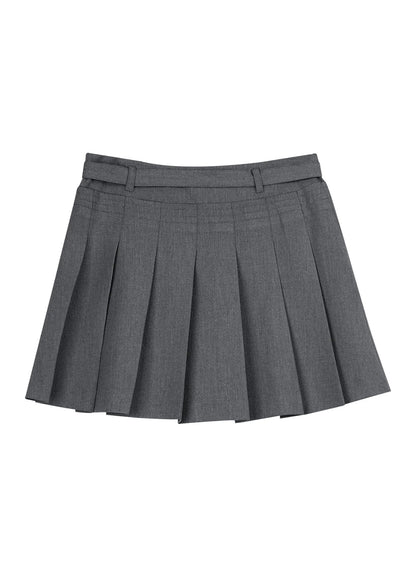Belted Tennis Skirt