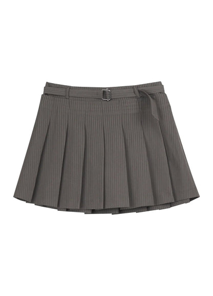 Belted Tennis Skirt