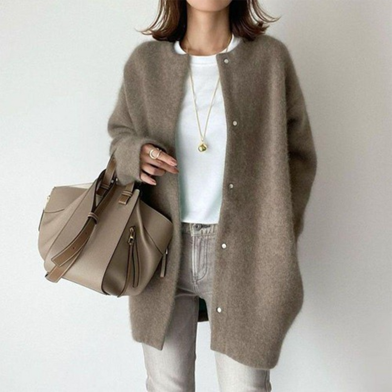 Clara - Soft Longline Knit Sweater