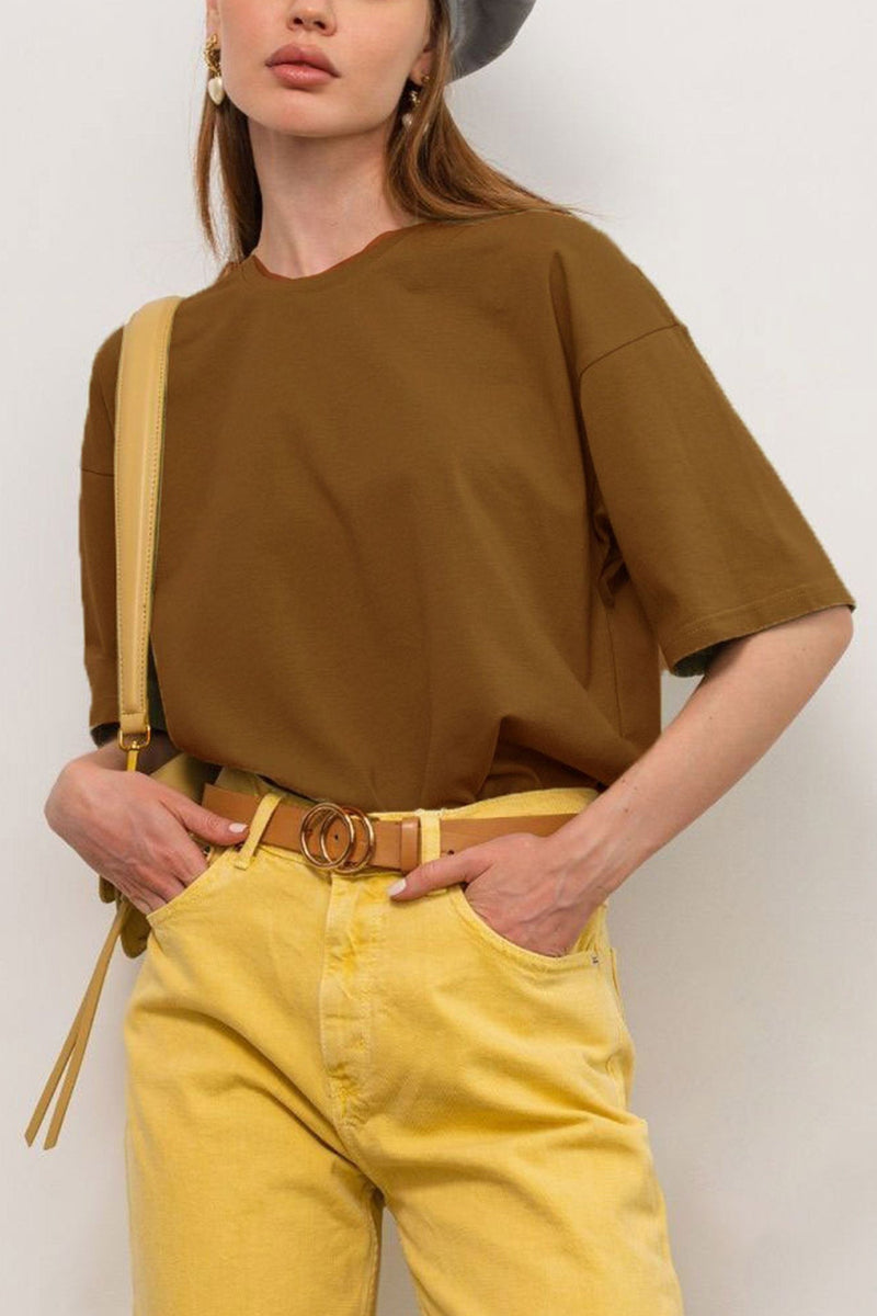 Cotton Loose T-shirt