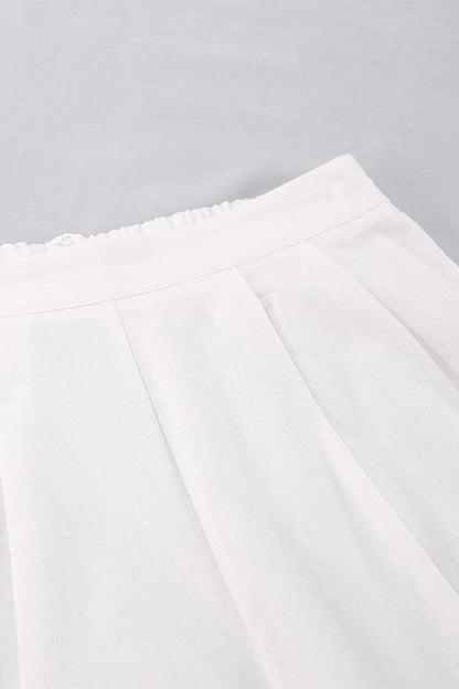 Cotton Square Neck Tank Pants Suits