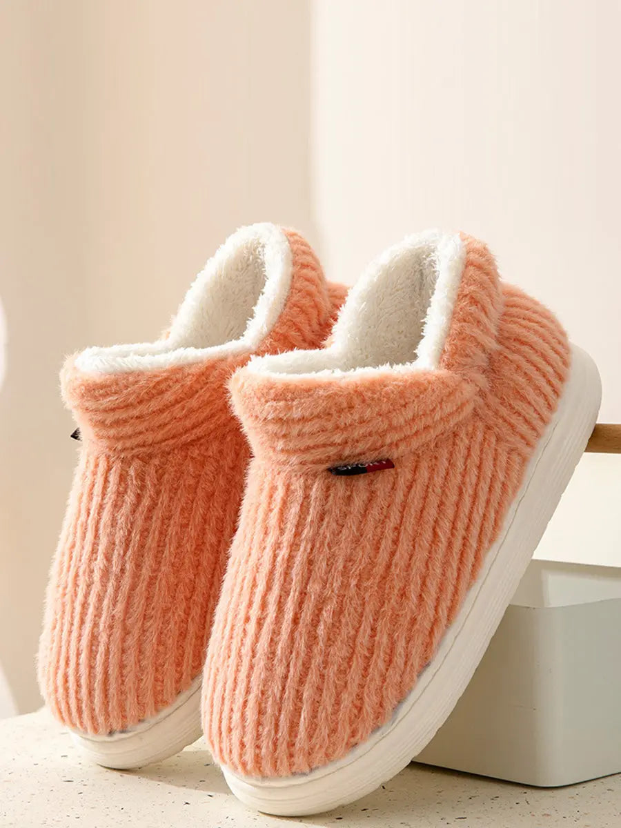 Couple Indoor Fleece Shoes