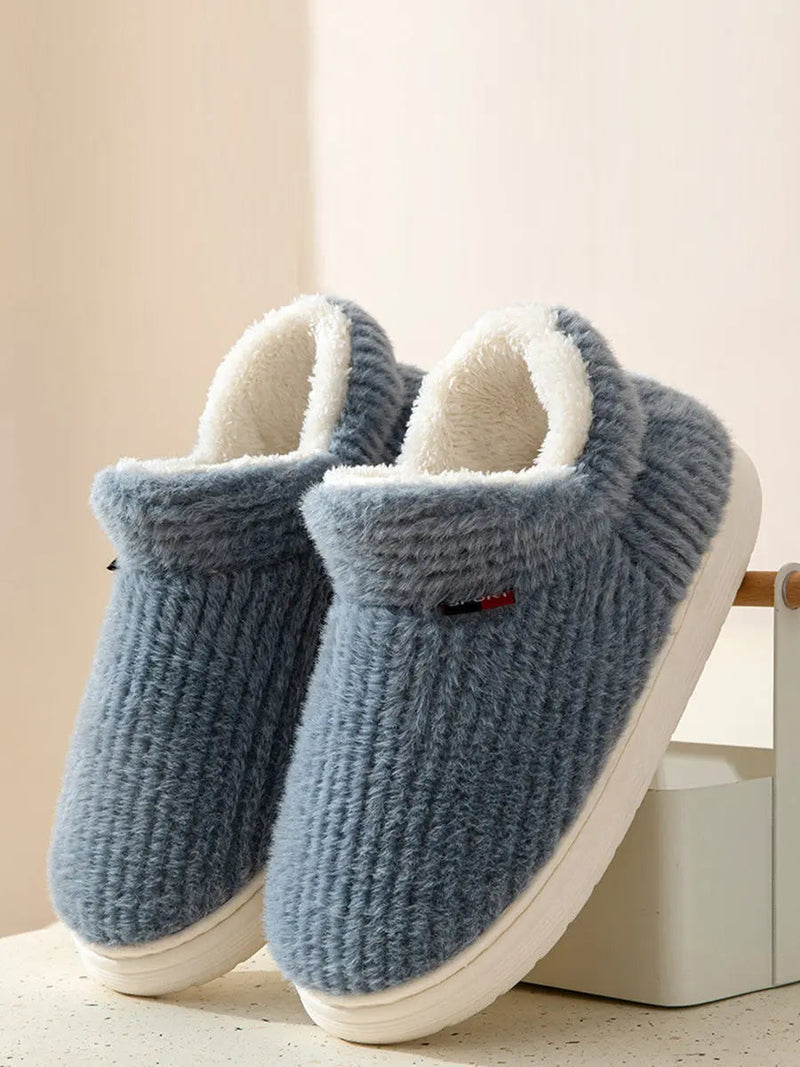 Couple Indoor Fleece Shoes