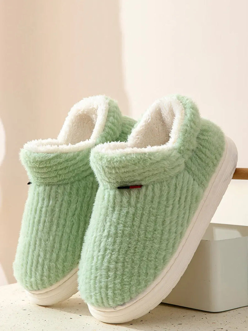Couple Indoor Fleece Shoes