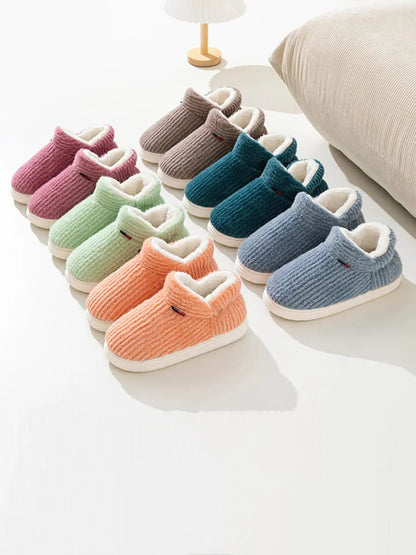 Couple Indoor Fleece Shoes