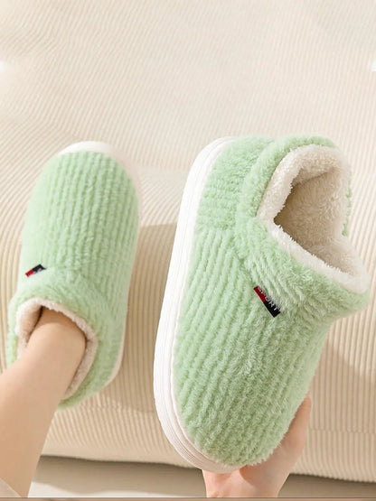 Couple Indoor Fleece Shoes