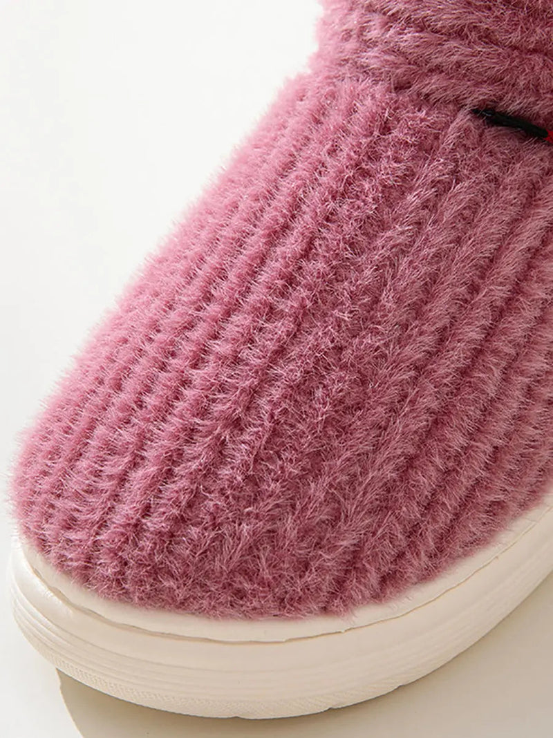 Couple Indoor Fleece Shoes