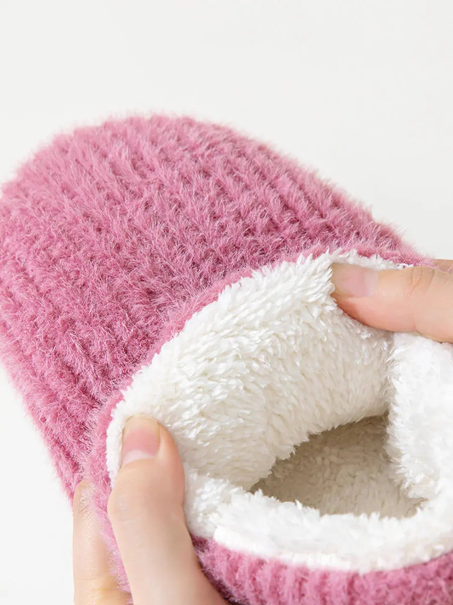 Couple Indoor Fleece Shoes