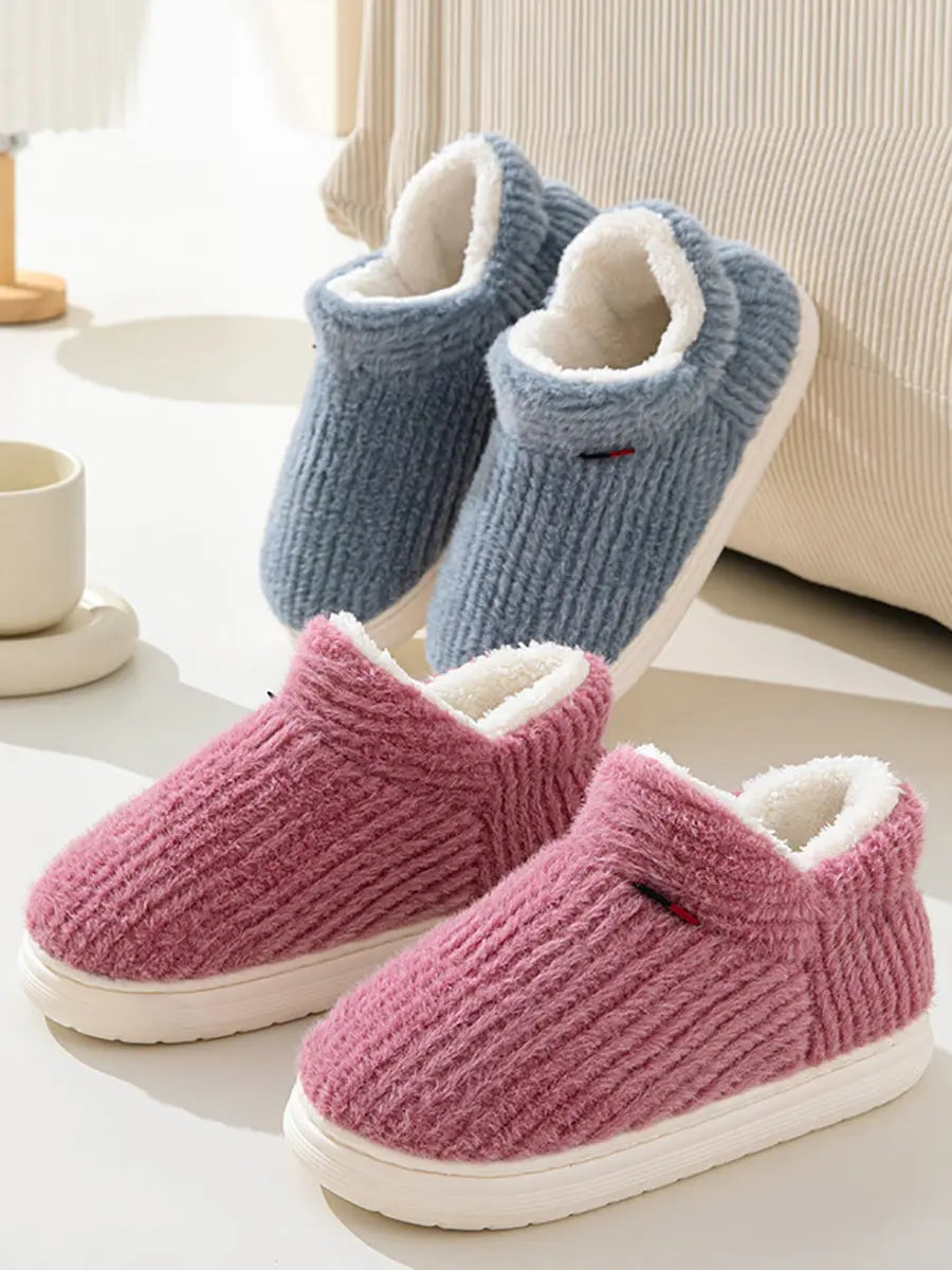 Couple Indoor Fleece Shoes