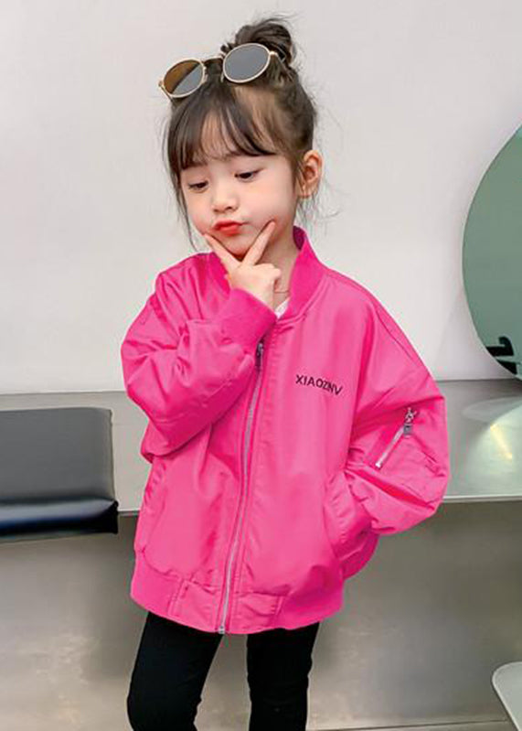 Rose O-neck Graphic Patchwork Coats Fall Qv027