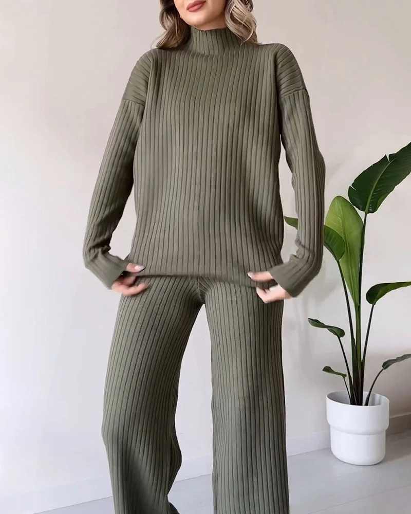 Slit Two-piece Set