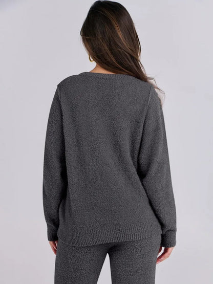 Cozy Knit Sweater and Pants Set