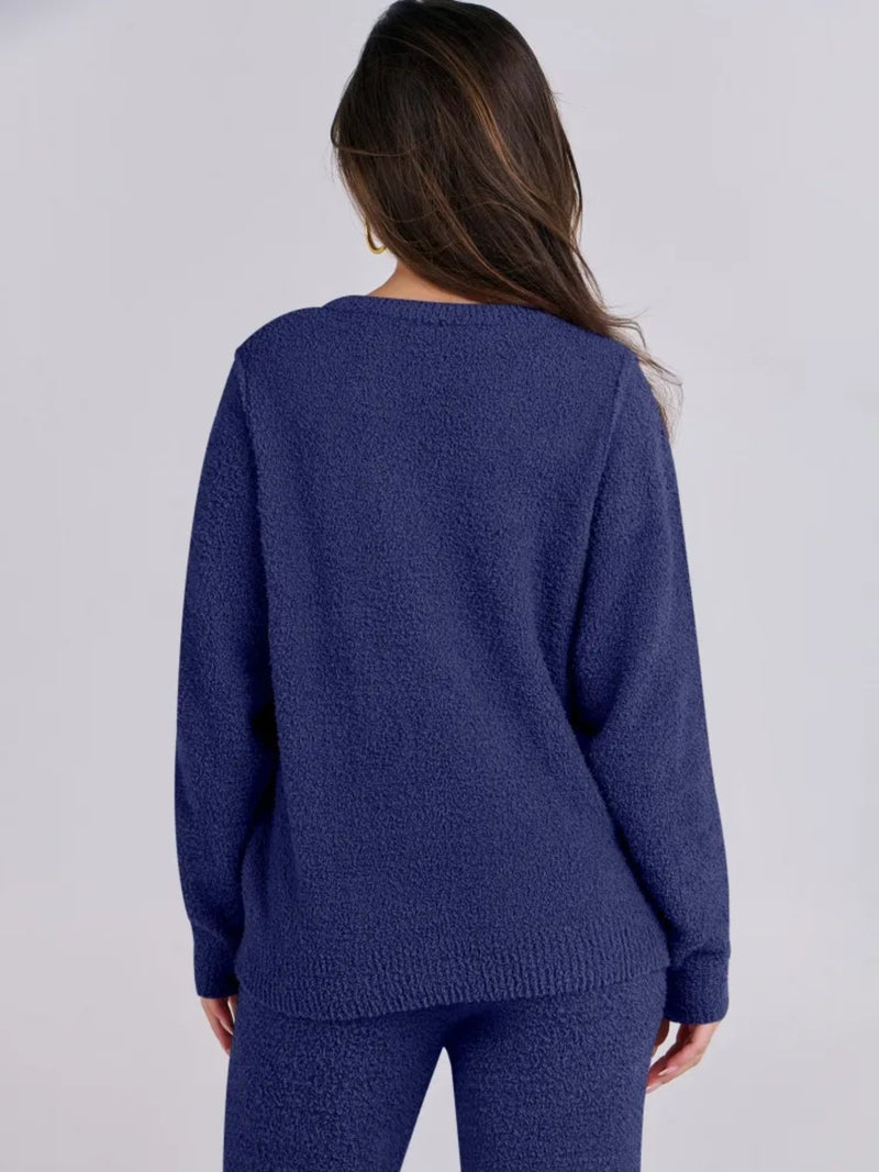 Cozy Knit Sweater and Pants Set