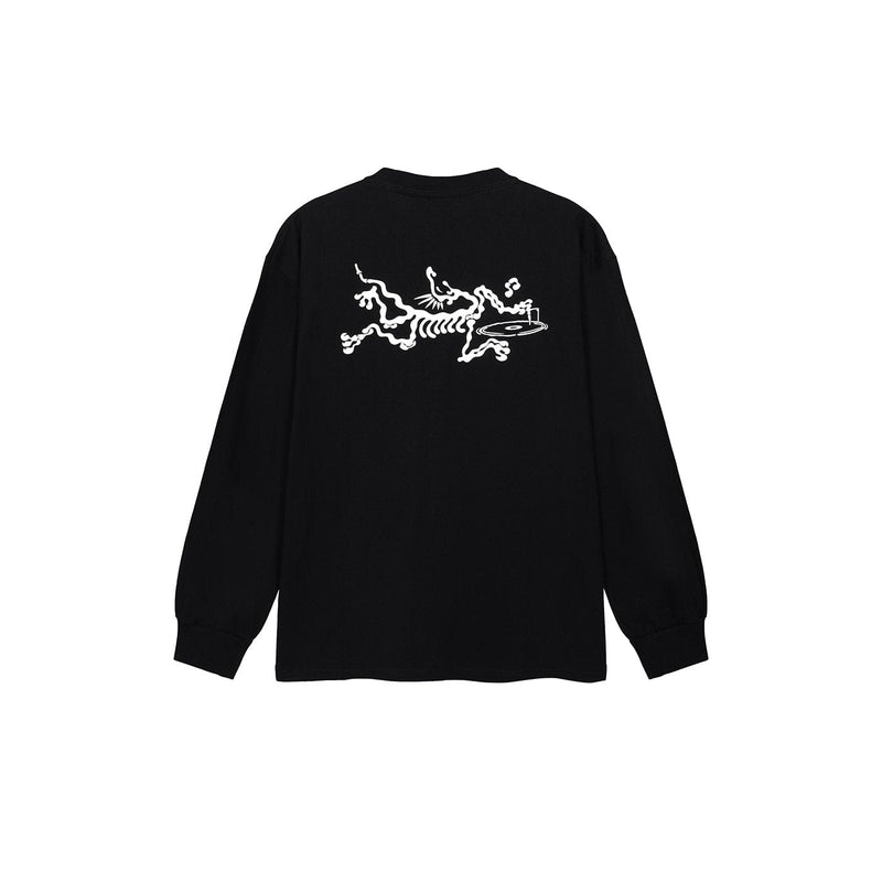 Skeleton Dj Long Sleeve Sweatshirt