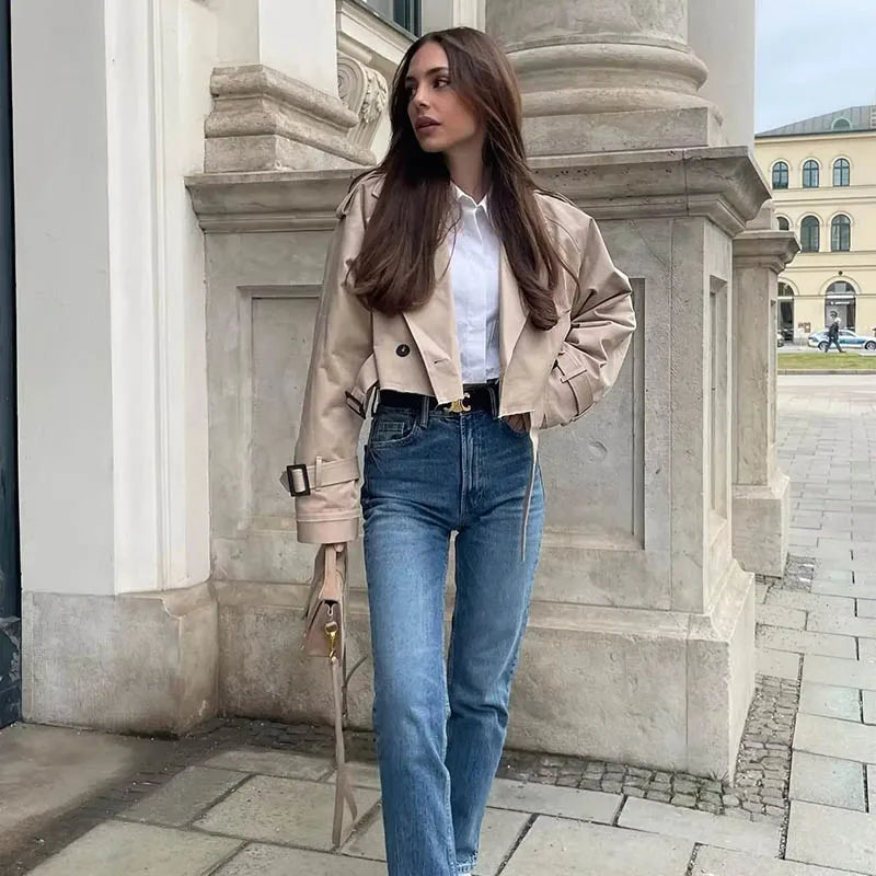 Cropped Trenchcoat