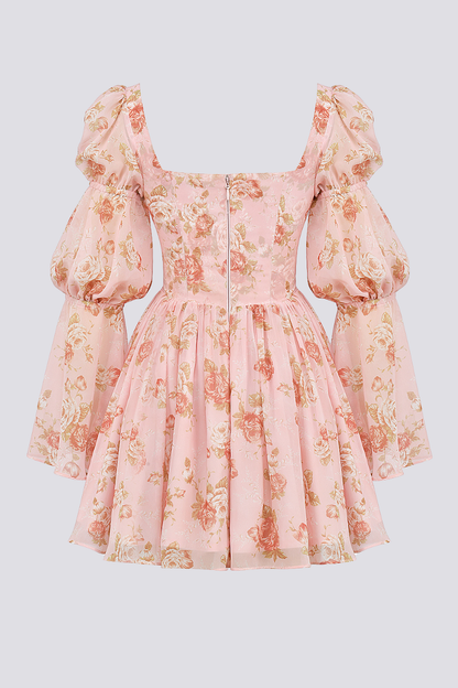 Divine Square Neck Mini Dress