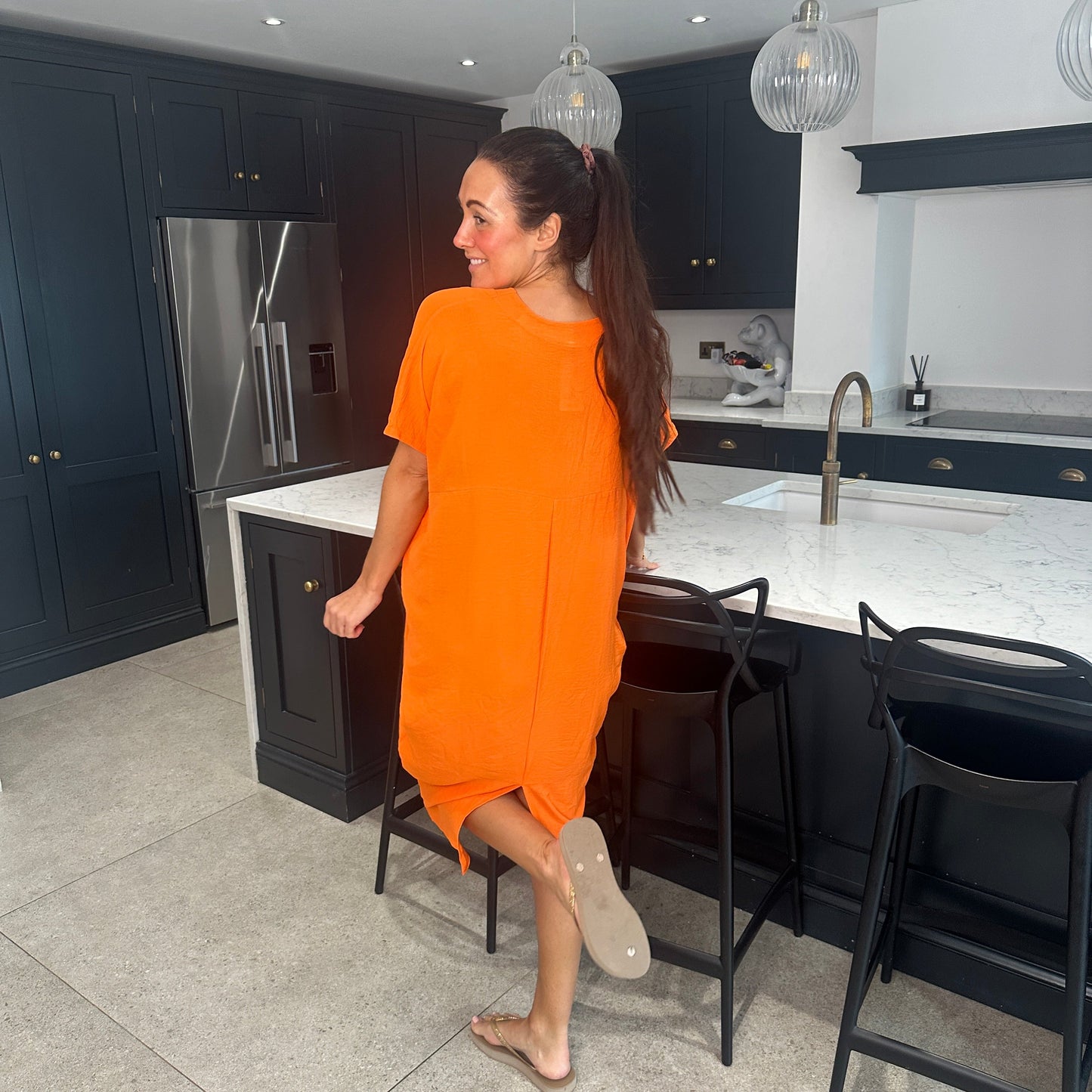 Tanya - V-neck Maxi Dress