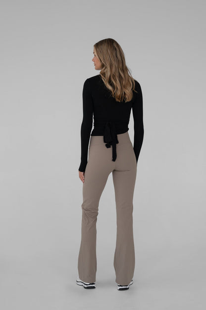 Wrap Blouse - Black