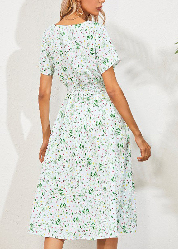 Light Blue Slim Long Dress Summer Ly1960