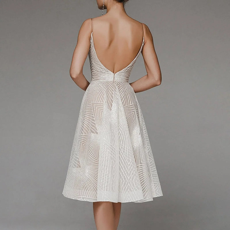 Long Formal Party Midi Dress