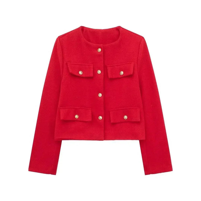 Fake Long Single Breasted New Coat